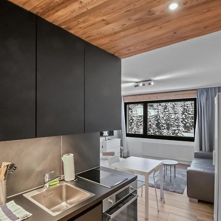 Studio Cosy Au Centre De Crans-Montana Eksteriør bilde